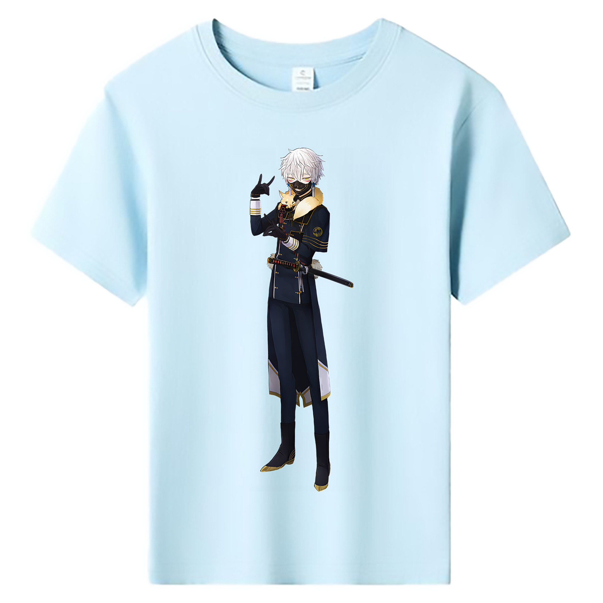 （画像用） 刀剣乱舞 Touken Ranbu 綿100％キッズTシャツ（フロントプリント）